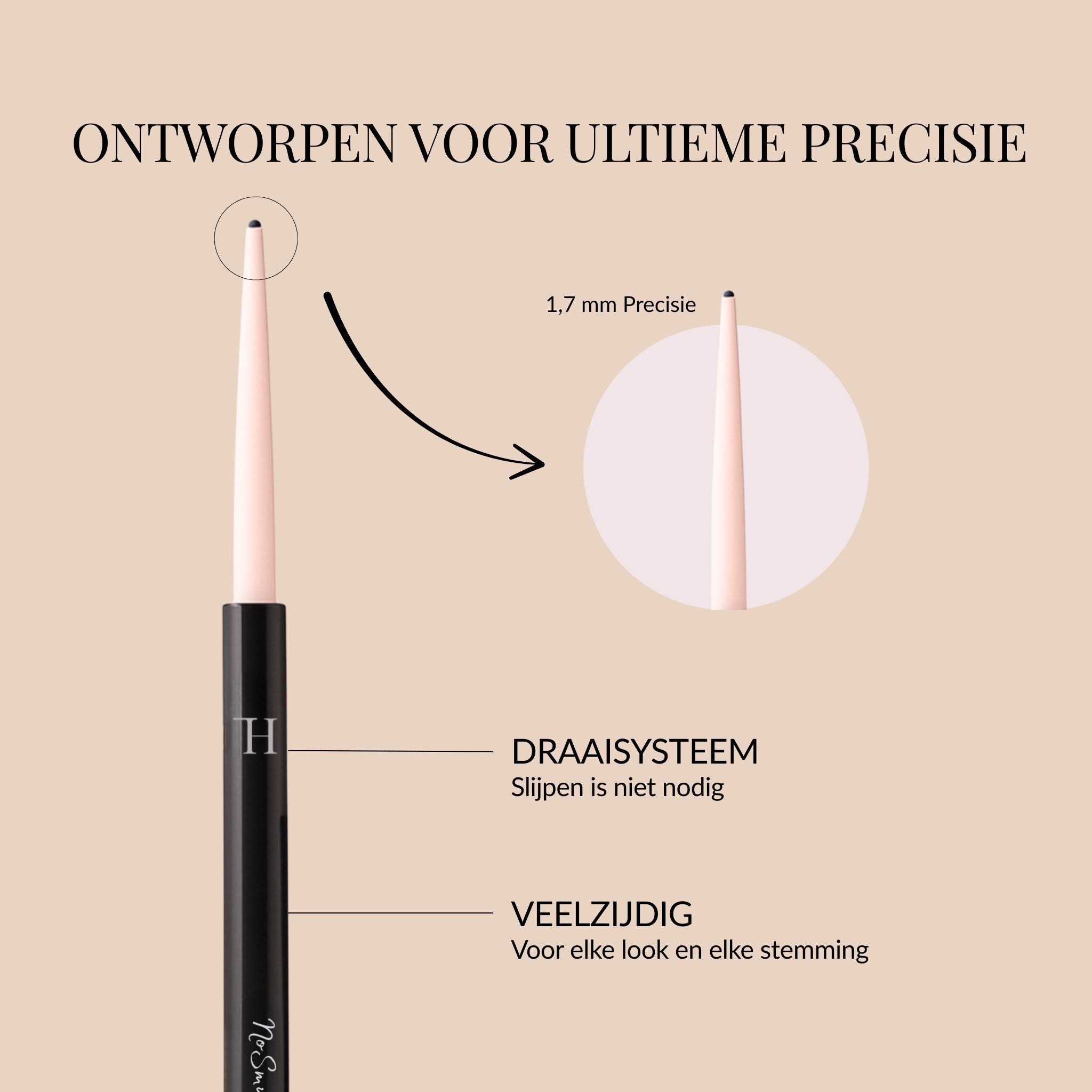 NoSmudge Precisie Eyeliner